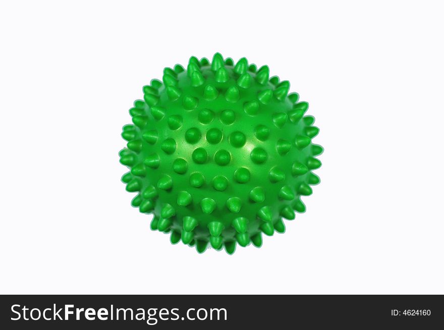 Spinous ball with green color