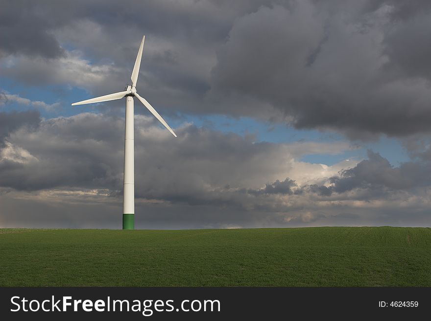 Wind turbine - alternative source of energy