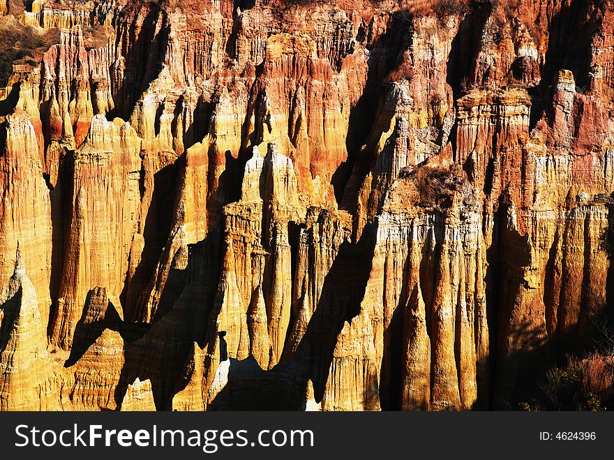 This is an grand canyon about Soil Forest .It in yunna china.We say tuling