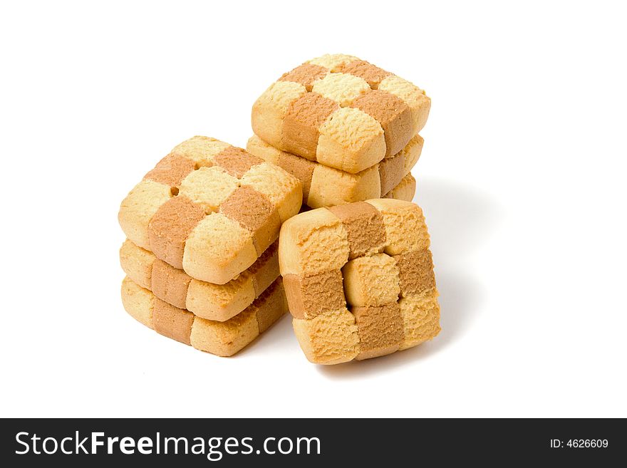 Heap Of Cookies Isolated