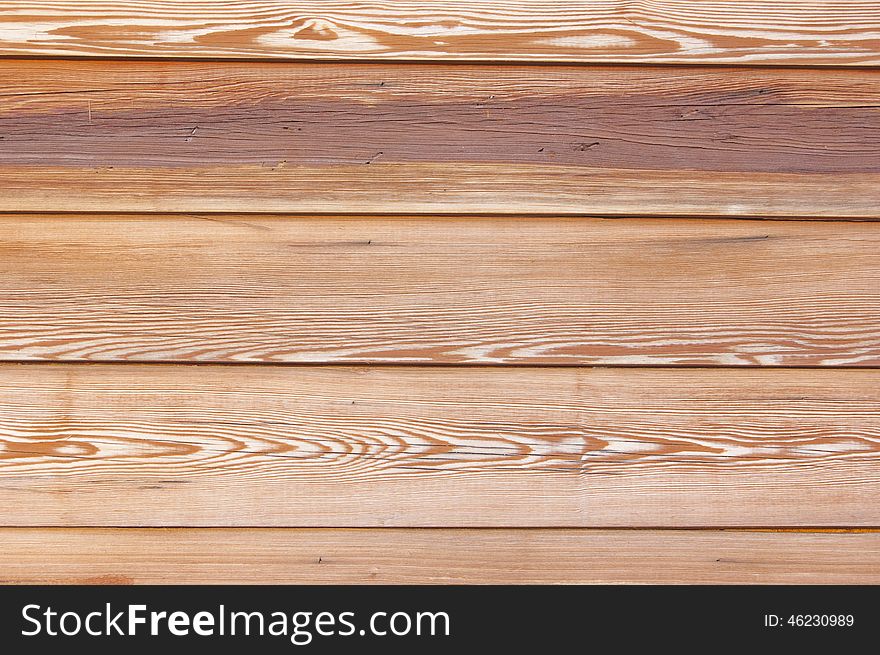 Wooden pine boards; horizontal  texture