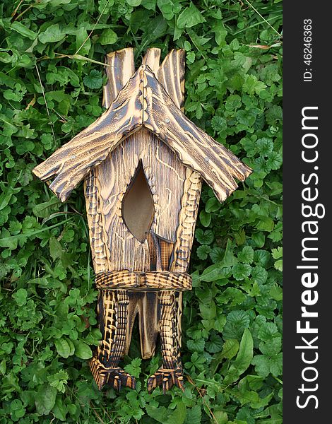 One of the elements of landscape scenery birdhouse. One of the elements of landscape scenery birdhouse