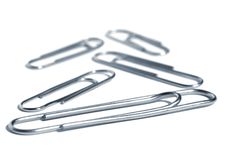 Paper-clips Royalty Free Stock Images