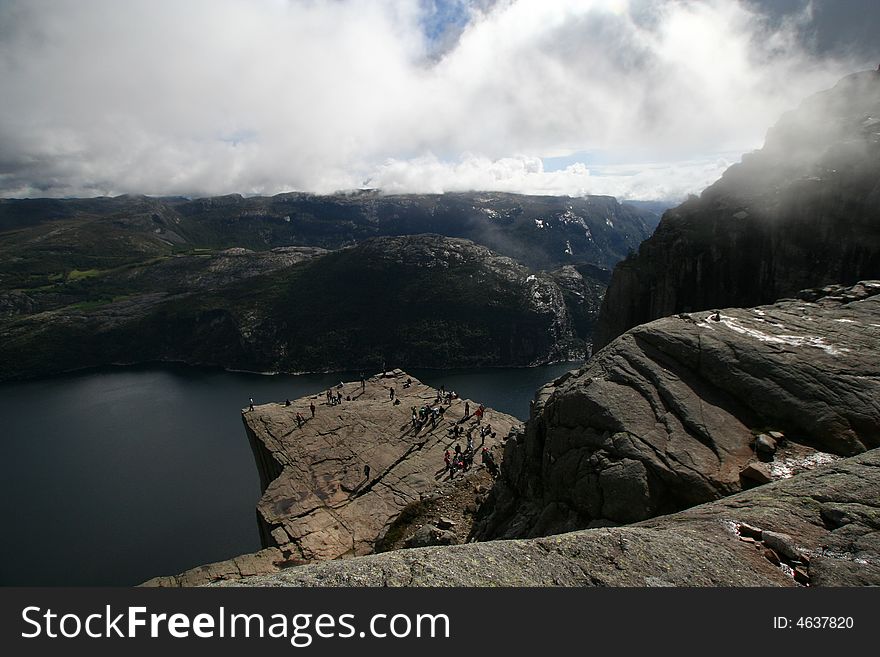 View On The Lysefjord, Norway