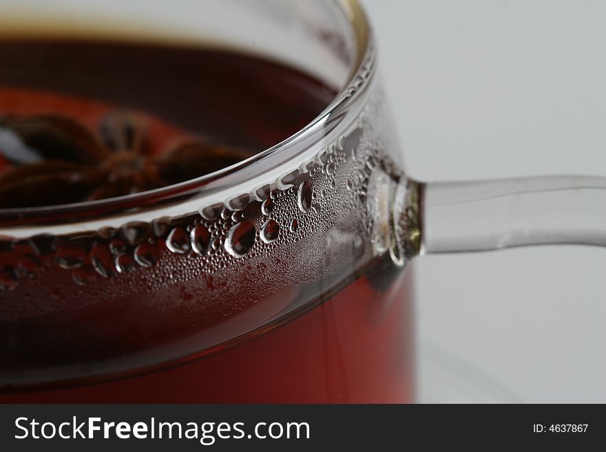 Close up of cup of tea. Close up of cup of tea