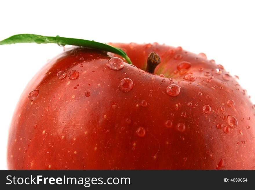 Big delicious natural Red apple