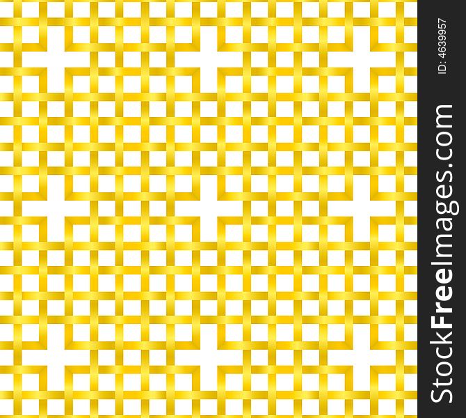 Vector illustration of a golden interlaced stripes seamless pattern wallpaper. Easy to change the patterns color in the swatches pallet in vector file. Vector illustration of a golden interlaced stripes seamless pattern wallpaper. Easy to change the patterns color in the swatches pallet in vector file.