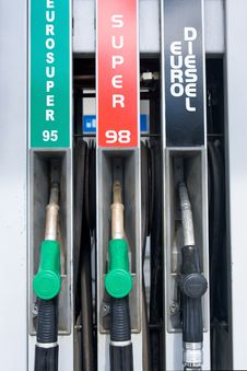 Fuel Pumps Royalty Free Stock Photography Fuel Pumps Royalty Free Stock Photography