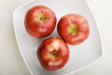 Three Apples Stock Images Three Apples Stock Images