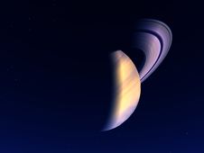 Saturn 2 Royalty Free Stock Image