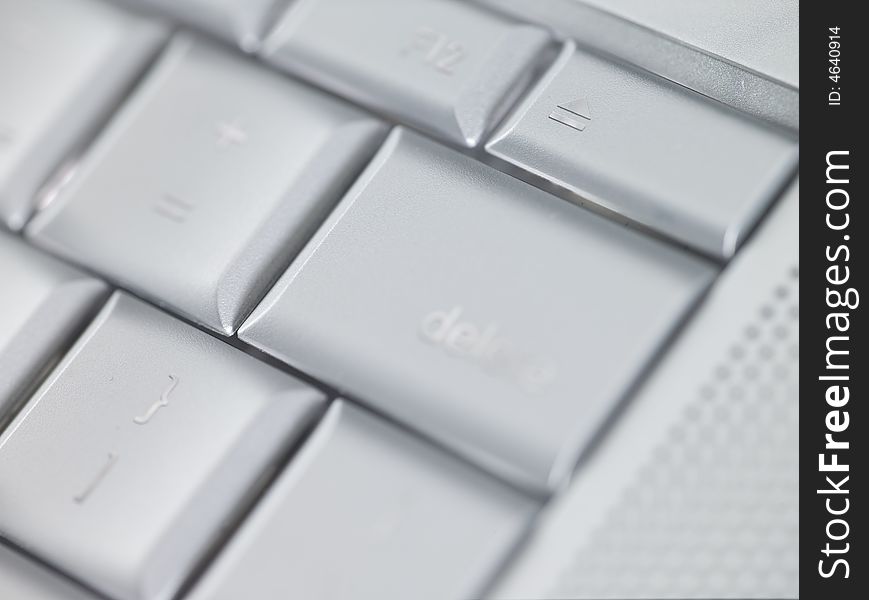 Macro Photo of a Keyboard