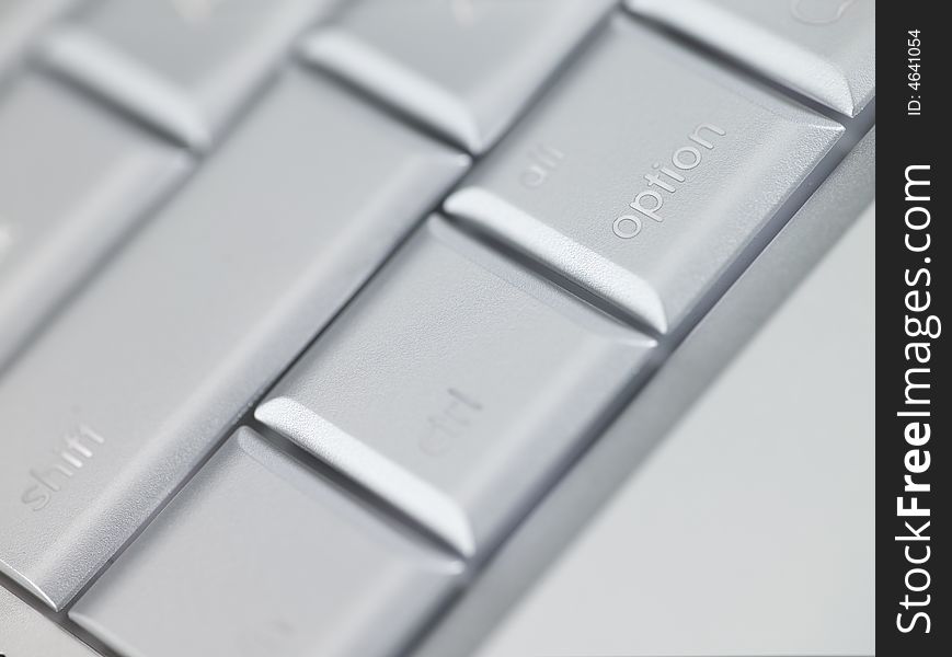 Macro Photo of a Keyboard
