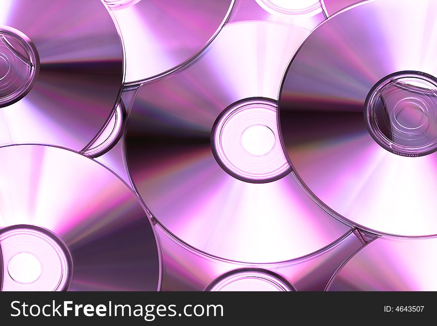 Cd Or DVD Romes For Background