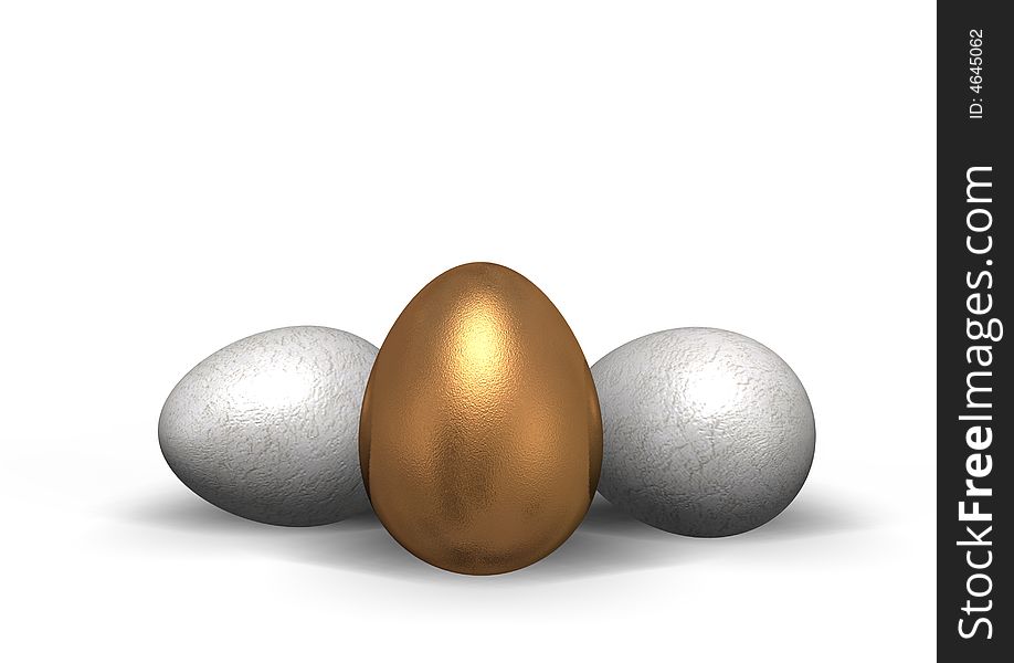 3d model macro easter eggs