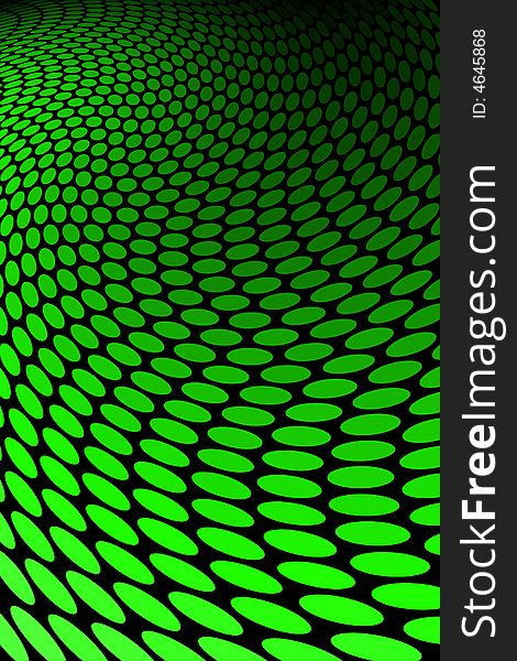 Vector illustration of green Spot Background