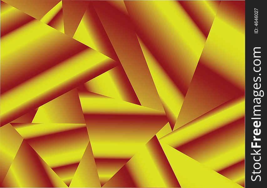 Textured geometric background in red and yellow tones. Textured geometric background in red and yellow tones