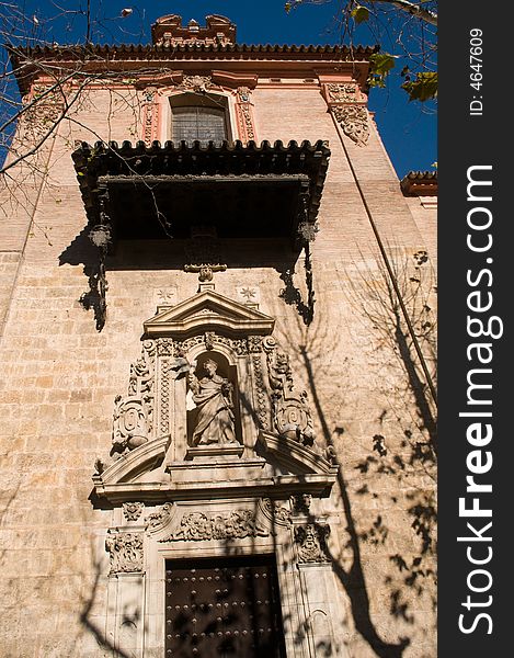 Architectural Detail of Seville cathedral