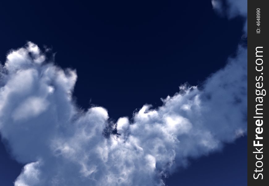 A image of a cloudy sky. It would be a good natural background image. A image of a cloudy sky. It would be a good natural background image.