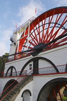 Great Laxey Wheel - Detail 1 Royalty Free Stock Photos Great Laxey Wheel - Detail 1 Royalty Free Stock Photos