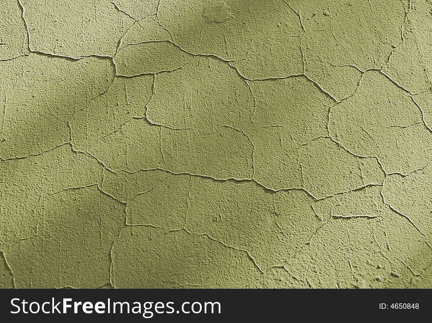 Dried greenish texture with cracks