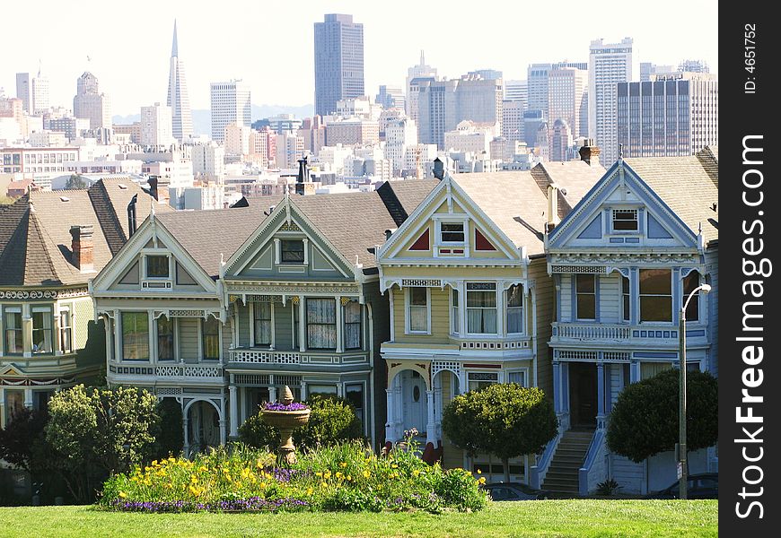 San Francisco's colorful Victorian-era houses are one of the city's most popular tourist attractions. San Francisco's colorful Victorian-era houses are one of the city's most popular tourist attractions
