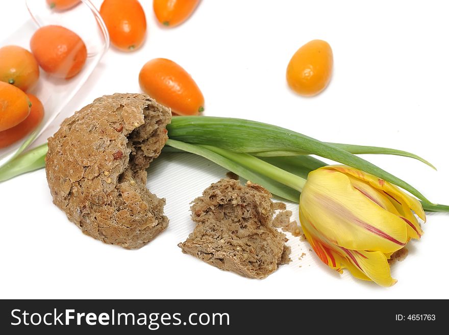 Tulip, Bread And Kumquats