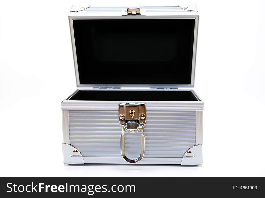 Beauty chest on white background