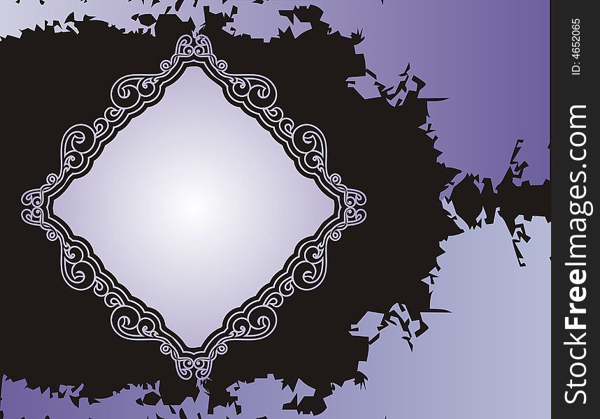 Black and purple grunge background -  illustration. Black and purple grunge background -  illustration