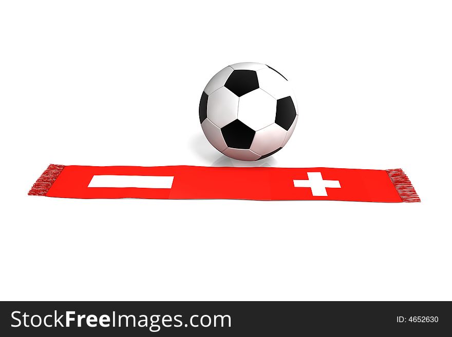 Football Fan Austria And Swiss