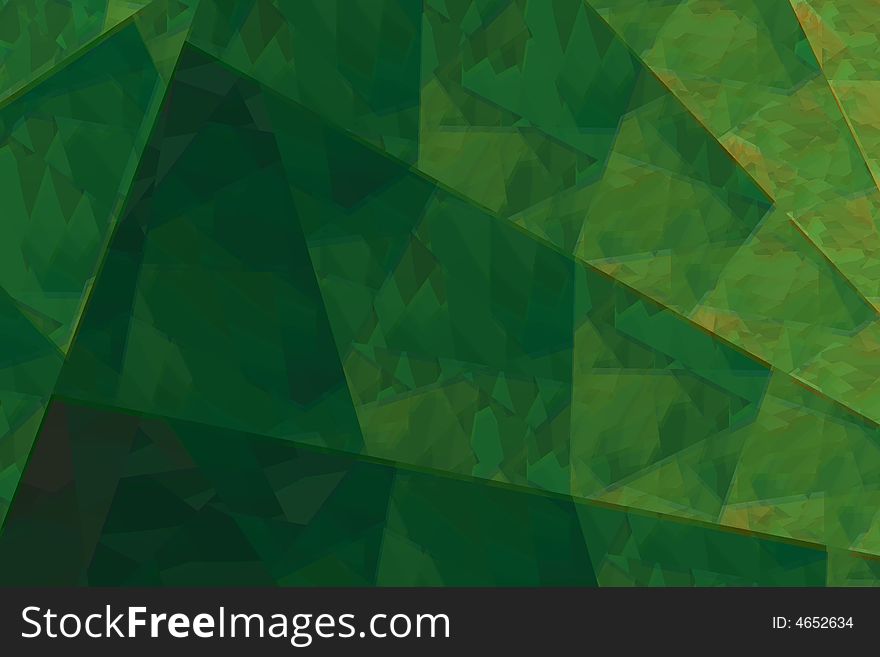Angled Green Camouflage Tiles