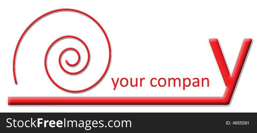 It's a company logo. This is the snail version. It's a company logo. This is the snail version.