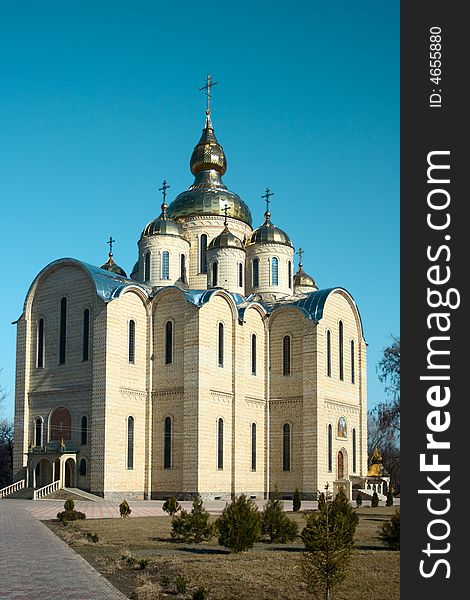 The Orthodox church. Cherkassy, Ukraine.