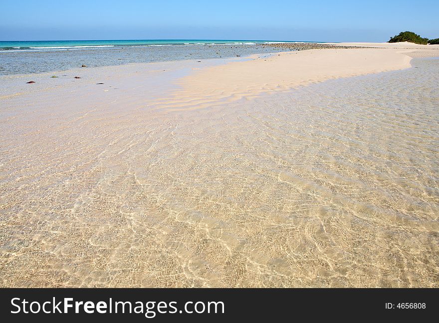 Beach On Socotra Island