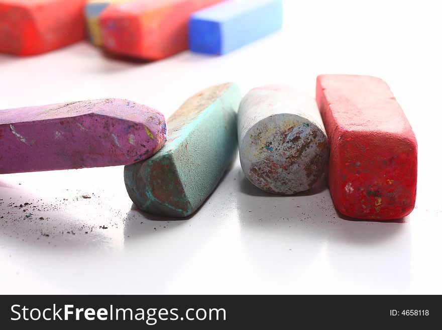 Colored Chalk Pastels
