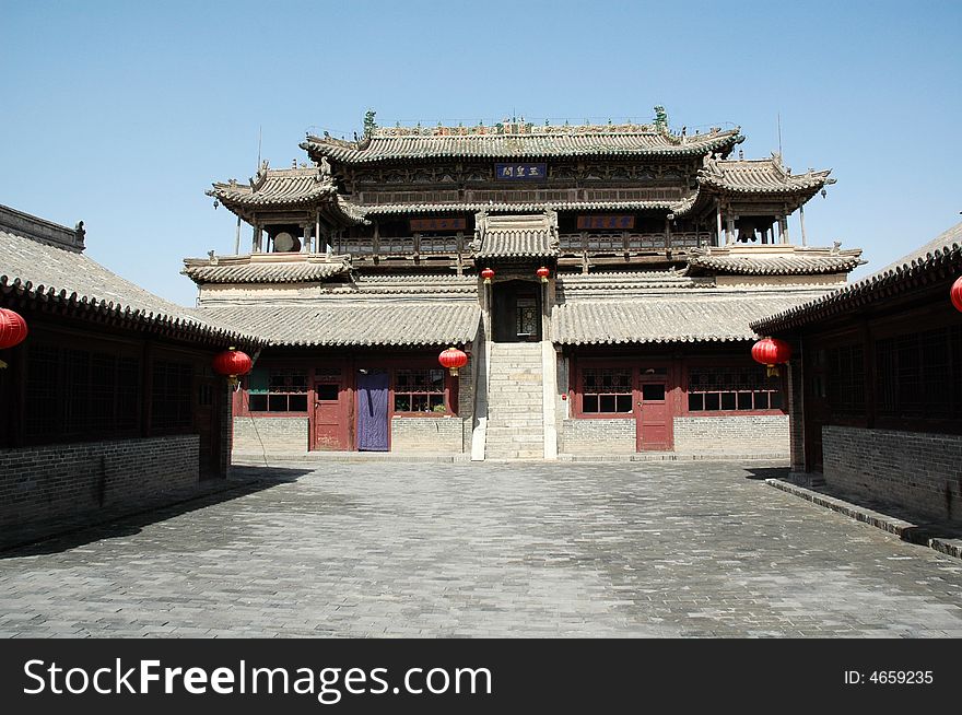 China has a long history of the ancient architecture