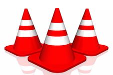 3d Traffic Cone Stock Photo 3d Traffic Cone Stock Photo