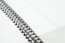 Metal Spiral Of Notebook Stock Photos Metal Spiral Of Notebook Stock Photos