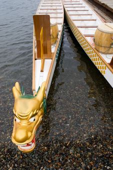 Dragon Canoe Royalty Free Stock Image