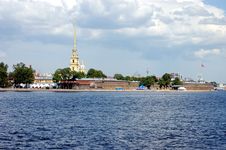 St.-Petersburg, The Peter And Paul Fortress Royalty Free Stock Photography St.-Petersburg, The Peter And Paul Fortress Royalty Free Stock Photography