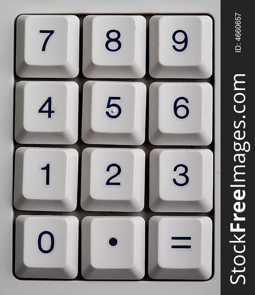 Calculator Number Pad