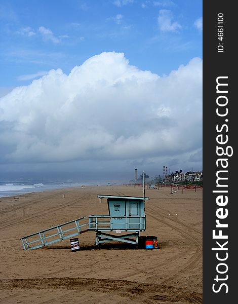 California Lifeguard Tower