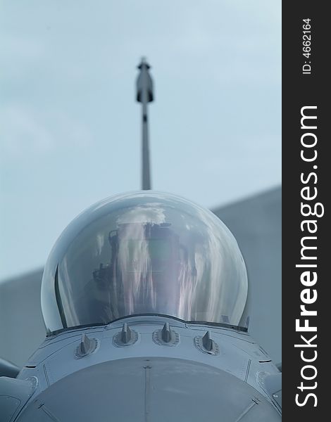 Cockpit Of Fighter Aircraft