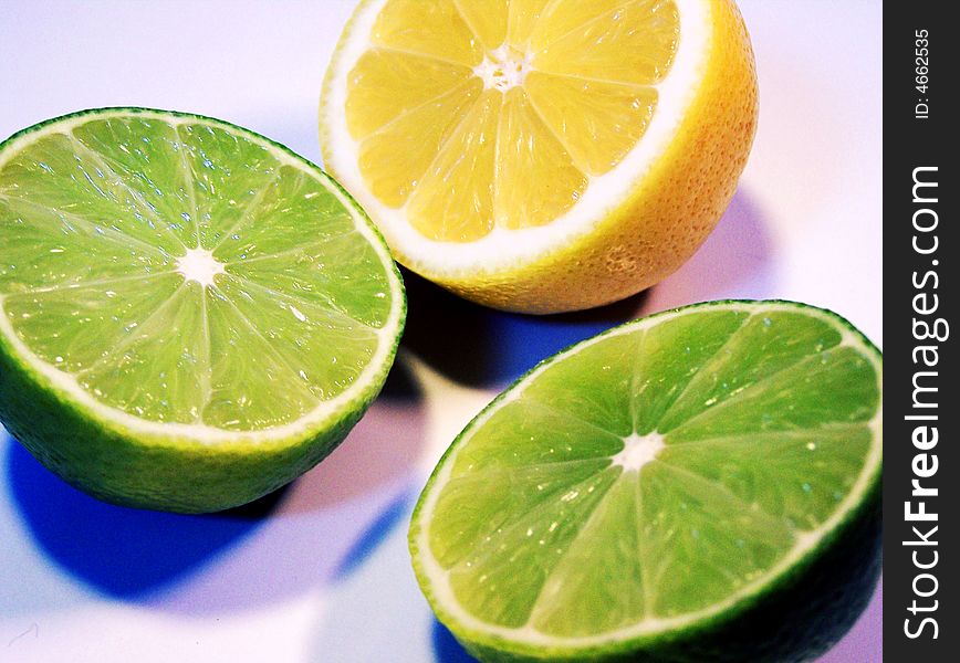 Limes And A Lemon