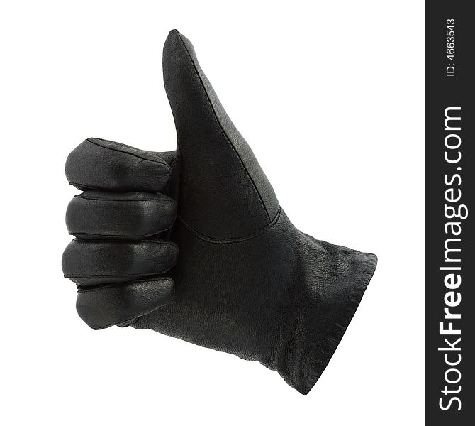 Thumb Up Sign - Glove Without Hand