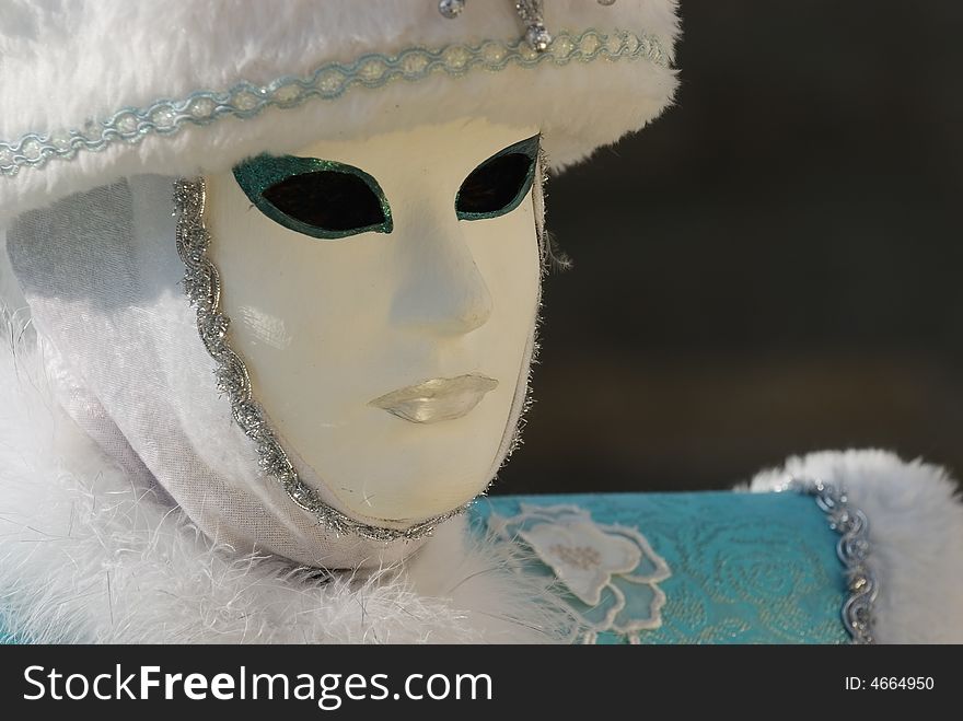 Venetian Mask And Costume