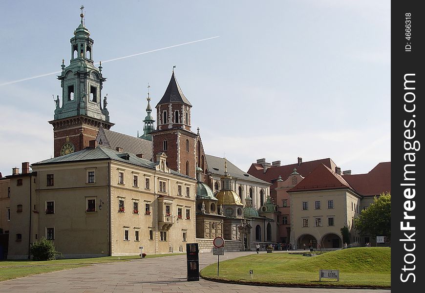 Wawel Castle. Krakow. Poland.