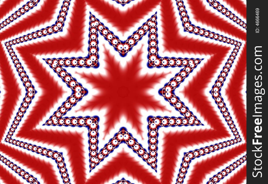 A red, white and blue star background. A red, white and blue star background.