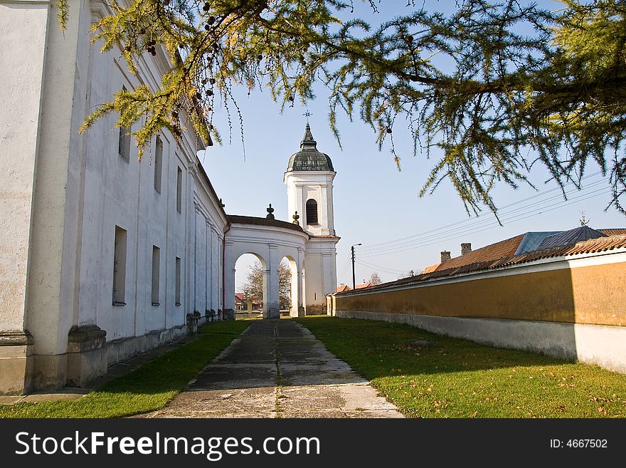 The old monastery in the locality Tykocin in the eastern Poland