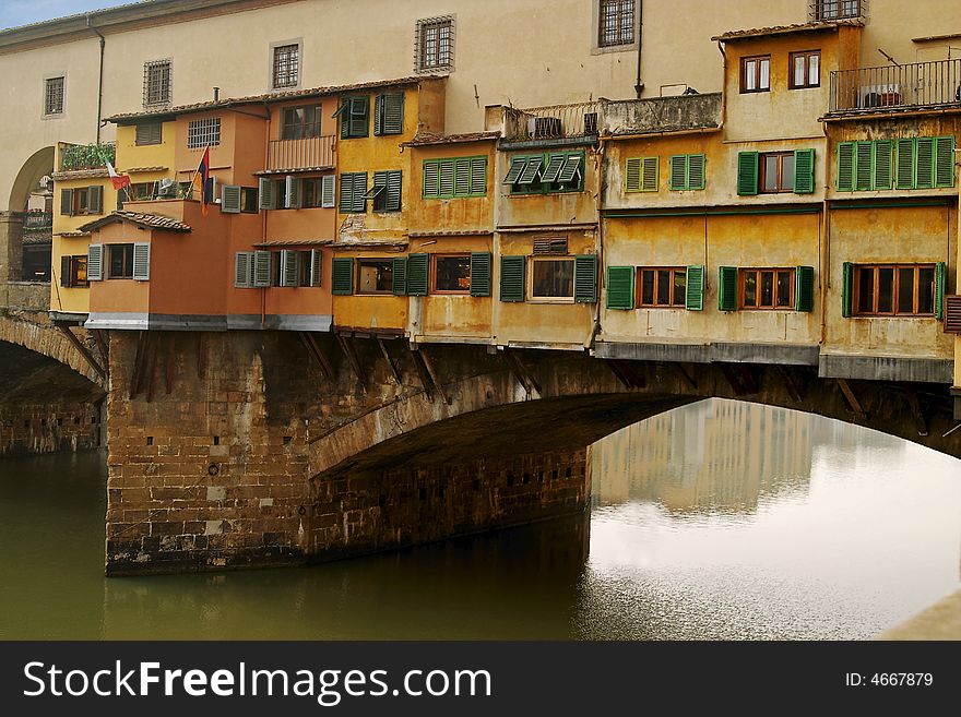 Ponte Vecchio, Florence, Close Up