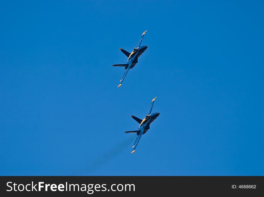 Blue Angels F/A-18 Aerobatic Team